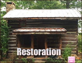 Historic Log Cabin Restoration  Fort Loramie, Ohio